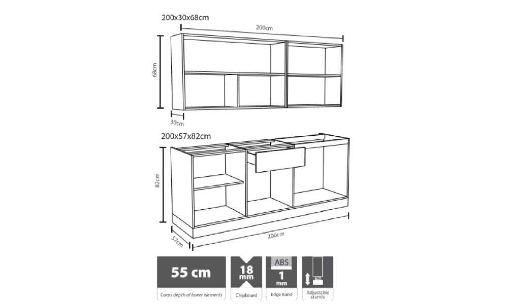 Blok kuhinja COMFORT