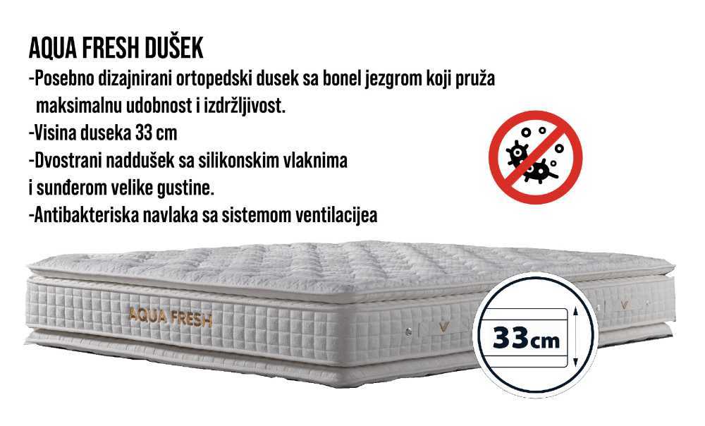 Krevet AQUA FRESH